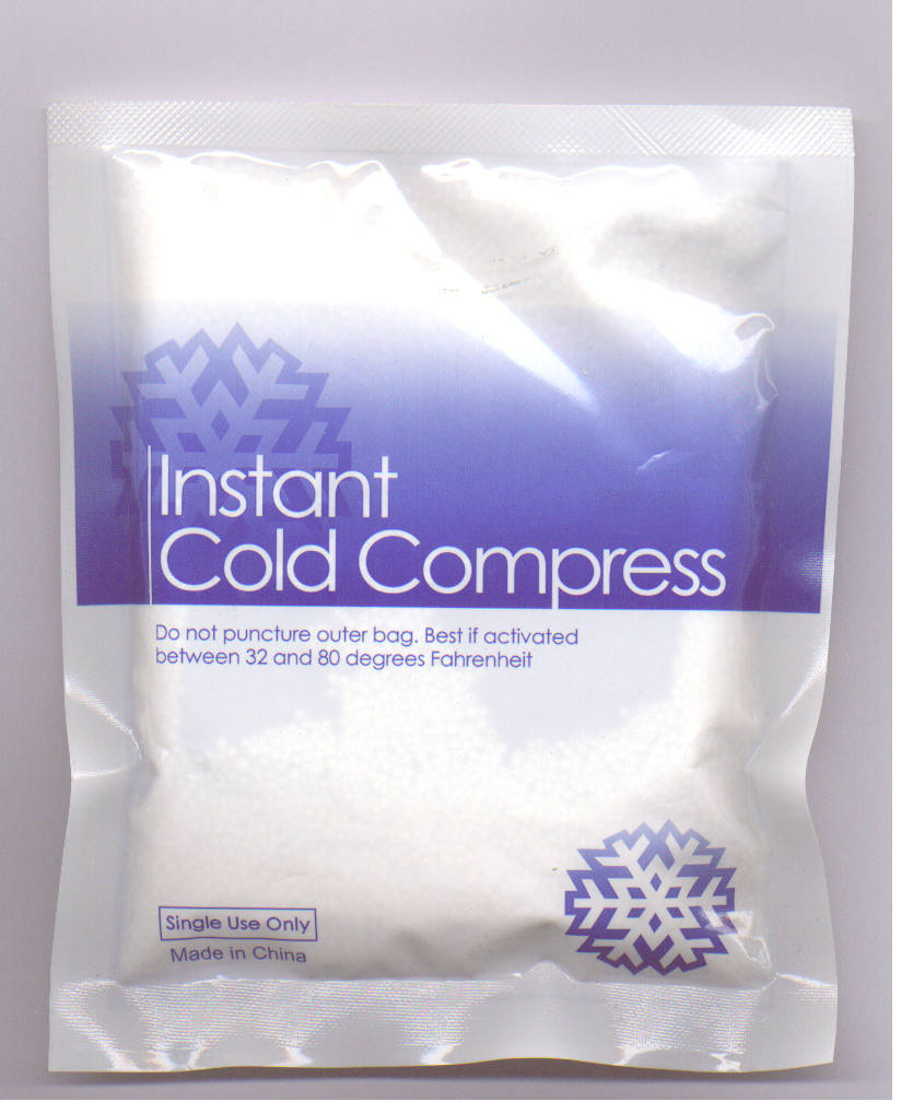 Lot of 40 pcs 5" X 6" Instant Cold Compress Ice Pack